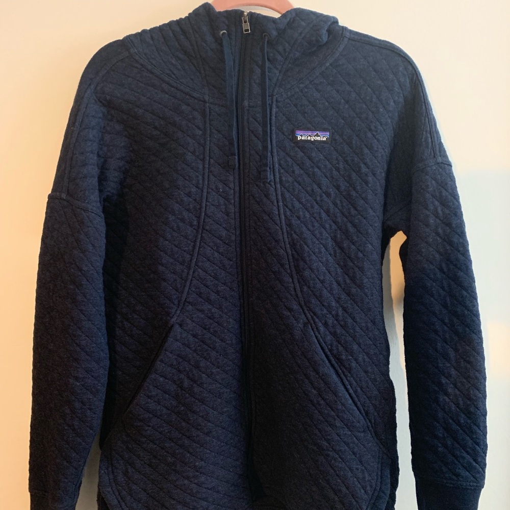 Patagonia quilted hoodie
